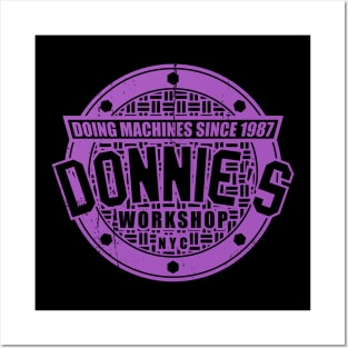 Donnie's Workshop Posters and Art